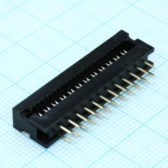 FDC разъем для шлейфа на плату 24pin(2x12), шаг 2.54мм