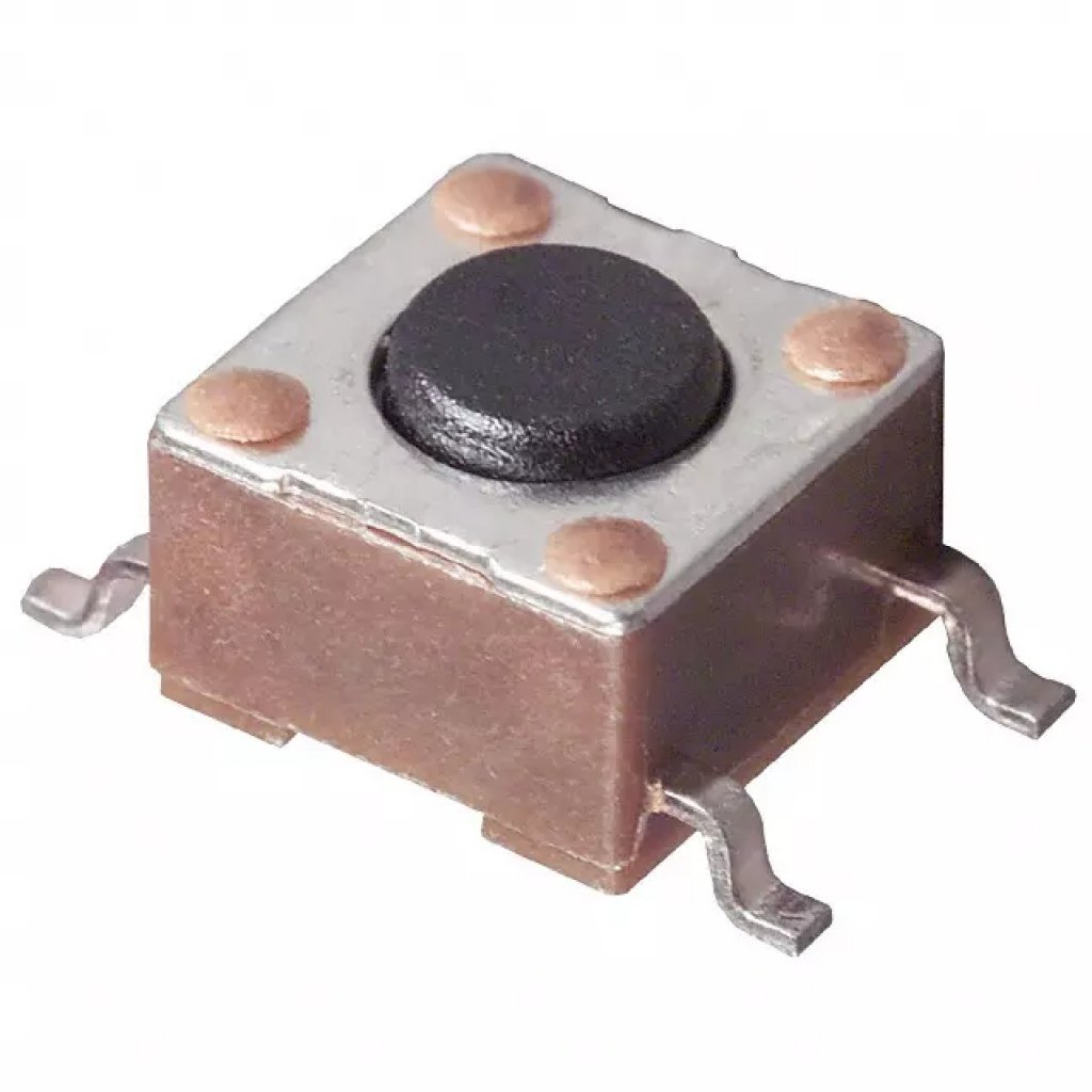 Кнопка тактильная миниатюрная SMD (6*6*4.3) 24В 0,05А