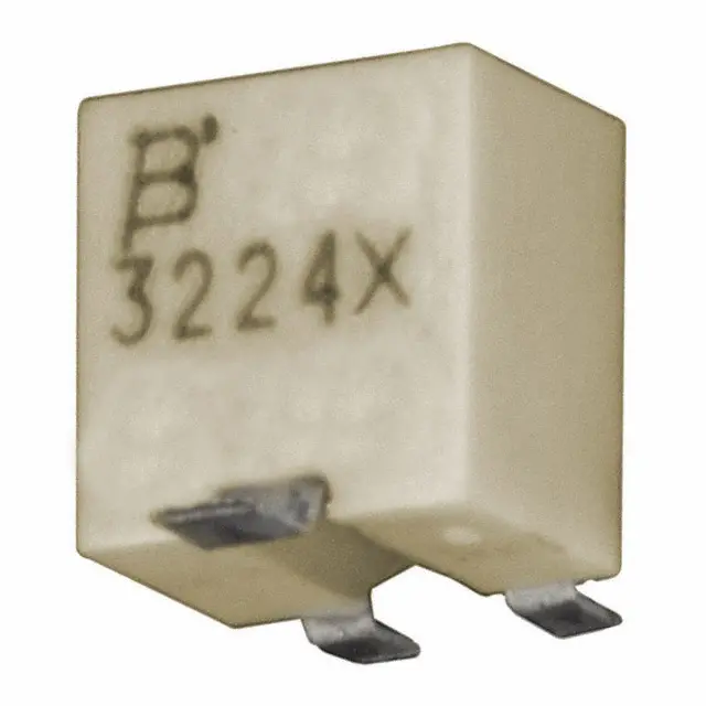 Потенциометр многооборотный керметный 1кОм 0.25Вт SMD