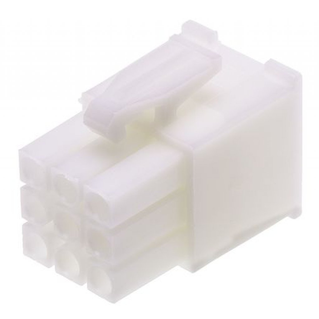 Корпус разъема Mini-Universal MATE-N-LOK, 3ряда 9PIN без контактов