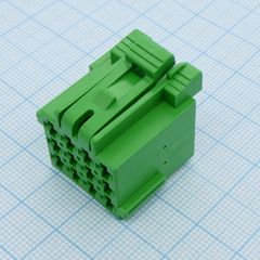 Корпус разъема RCP 12 POS 5mm Crimp ST Cable Mount Automotive Carton