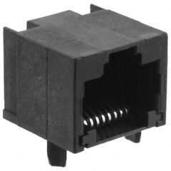 Модульный разъем, Cat5, RJ45, Серия 406525, Гнездо, 8 контакт(-ов), 8 вывод(-ов), 1 порт(-ов)