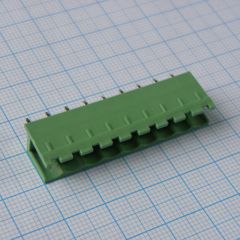 Разъемный клеммный блок на плату, 9 контактов. Серия 2EDGV-5.0