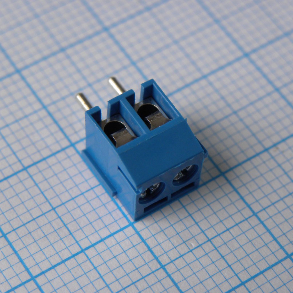 Клеммная колодка типа провод к плате, 3.5 мм, 2 вывод(-ов), 26 AWG, 18 AWG, 0.9 мм2, Винт