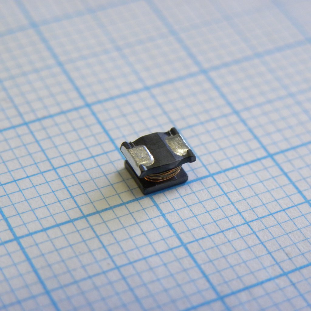 Катушка индуктивности SMD проволочная неэкранированная 470мкГн ±10% 90мА, 8,5Ом по постоянному току, 1812 лента на катушке