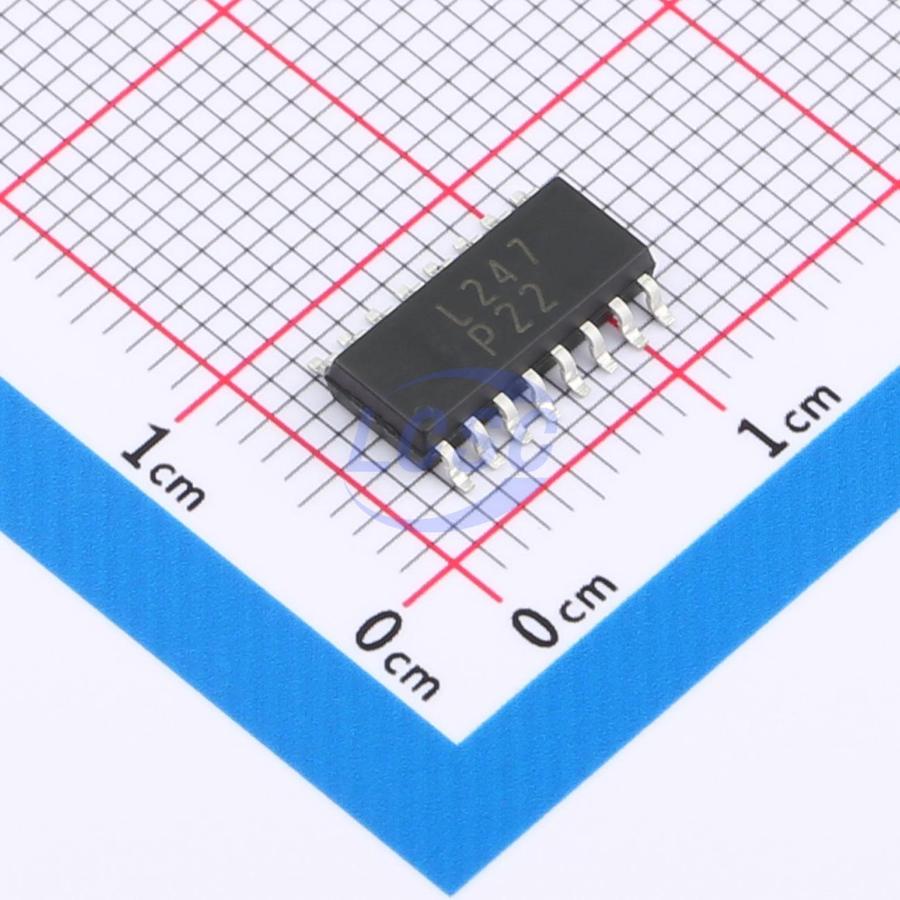 Оптоизолятор 3.75кВ 4-х канальный транзисторный выход  SOIC-16
