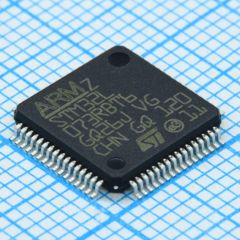 Микроконтроллер STM 32-бит ядро ARM Cortex M0+ RISC 128кБ Флэш-память 3.3В 64-Pin LQFP лоток
