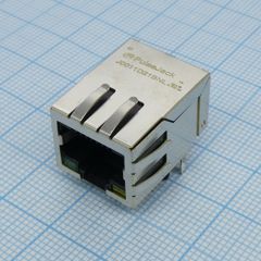 RJ45 CONNECTOR, JACK, 8P8C, CAT5/6, THT