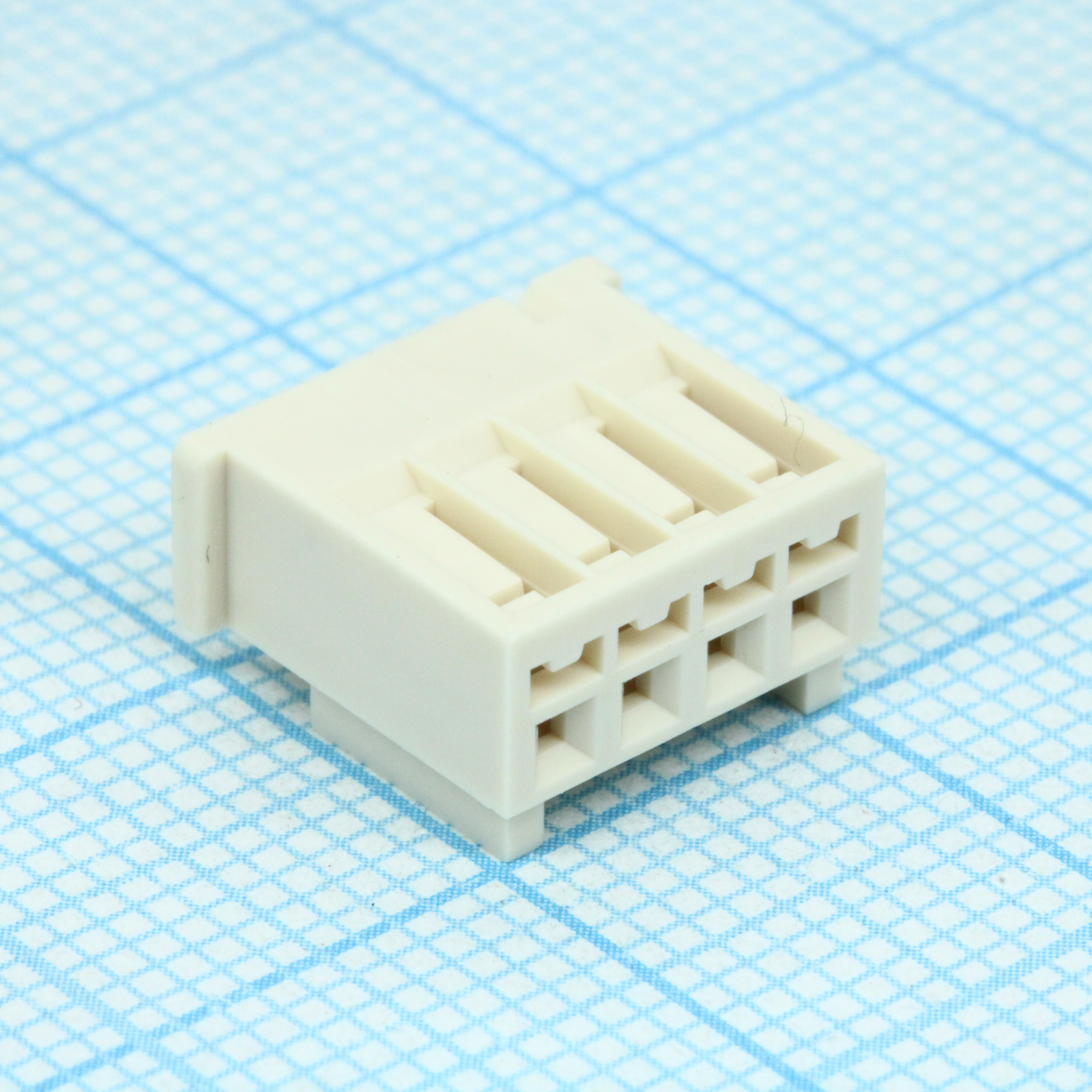 Корпус разъема, розетка 4 pin, шаг 2,5мм