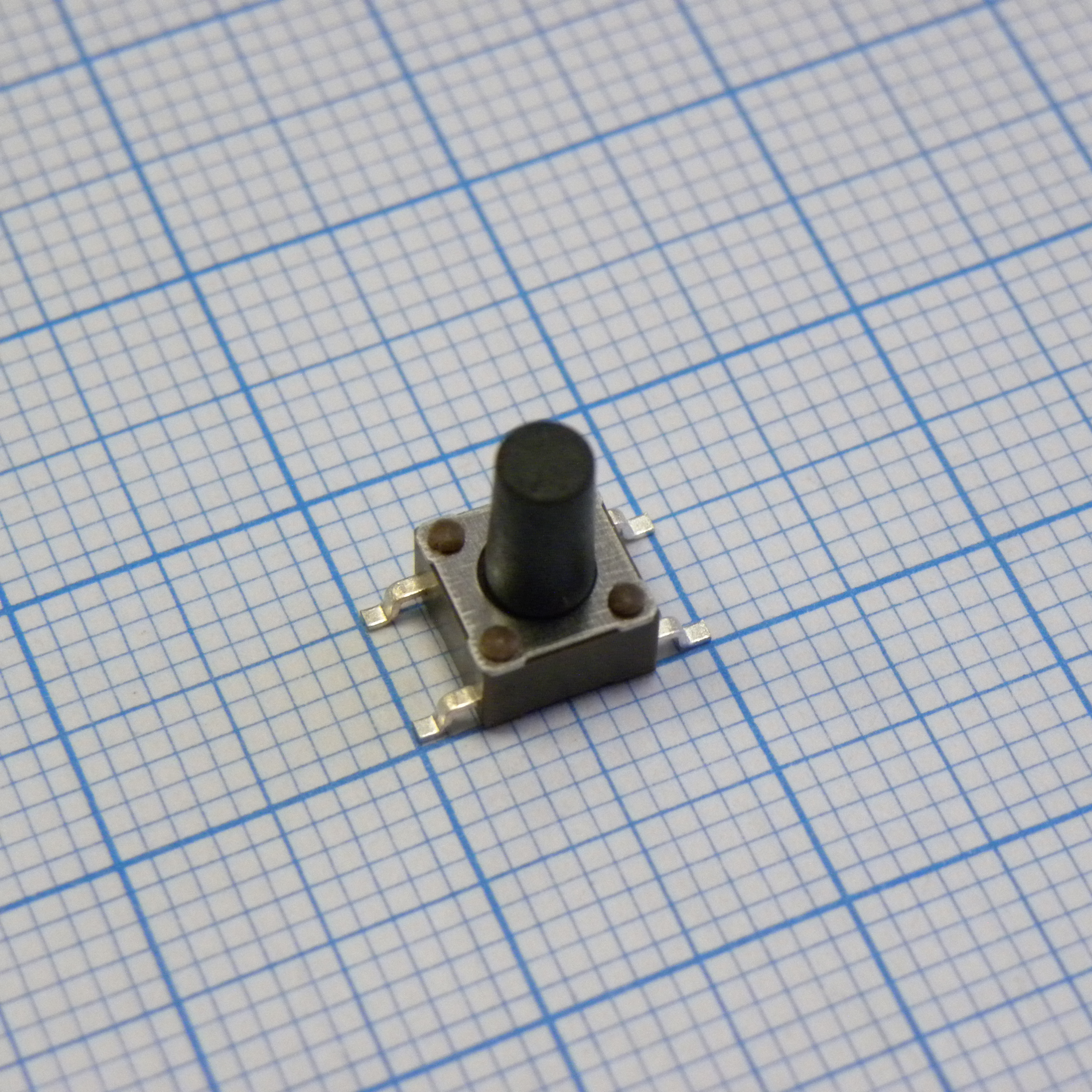 Кнопка тактильная миниатюрная SMD 24В 0,05А