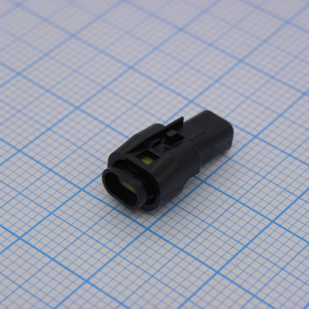 Корпус разъема, типа Mini, Серия Mizu-P25, розетка, 2 вывод(-ов), 2.5 мм