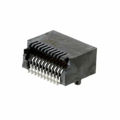 Разъем I/O, 20 контакт(-ов), Гнездо, Типа Провод-Плата, Поверхностный Монтаж, Серия 74441