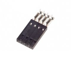 Conn IDC Connector RCP 4 POS 2.54mm IDT ST Cable Mount Tube