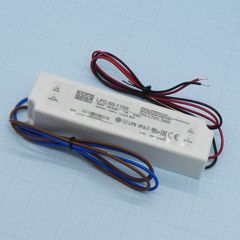 AC-DC, 59,5Вт, стабилизация тока, IP67, вход 90…264В AC, выход 1750мА/9…34В, изоляция 3000В AC, в кожухе 162х42х30мм, -30…+70°С