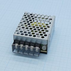 AC-DC, 15Вт, выход 48В/0.313A, рег. вых 43.2…52.8 В , вход 88…264В AC, 47…63Гц / 125…373 В DC,  изоляция 3000В AC, в кожухе 62,5х51х28мм, -20…+70°С