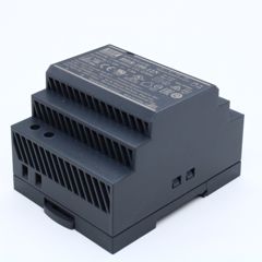AC-DC, 90Вт, вход 85...264 В AC 47...63Гц/120...370В DC, выход 12В/7.5А, рег. выхода 12…13.8В, изоляция 3000В AC, в кожухе на DIN-рейку, 70х90х54.5мм, -30...+70°С, расширенный диапазон регулировки Uвых