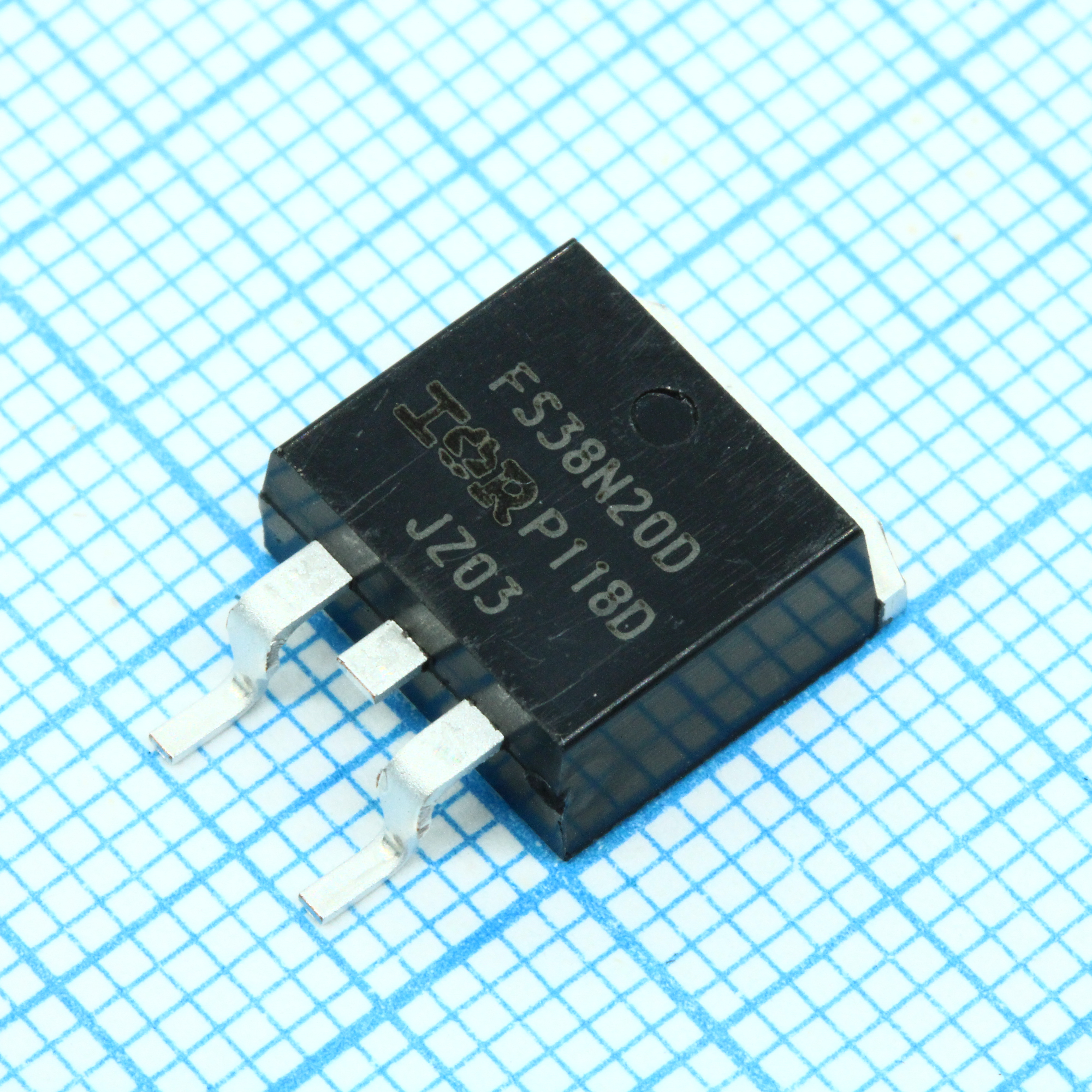 Транзистор полевой MOSFET N-канальный 200В 38A 3-Pin(2+Tab) D2PAK лента на катушке