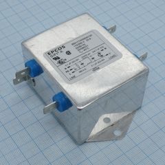 Сетевой фильтр 2x20A/250V, SIFI-A, 2x0.1мкФ (Х2) + 2х4700пФ (Y2), 2х0.47мГн