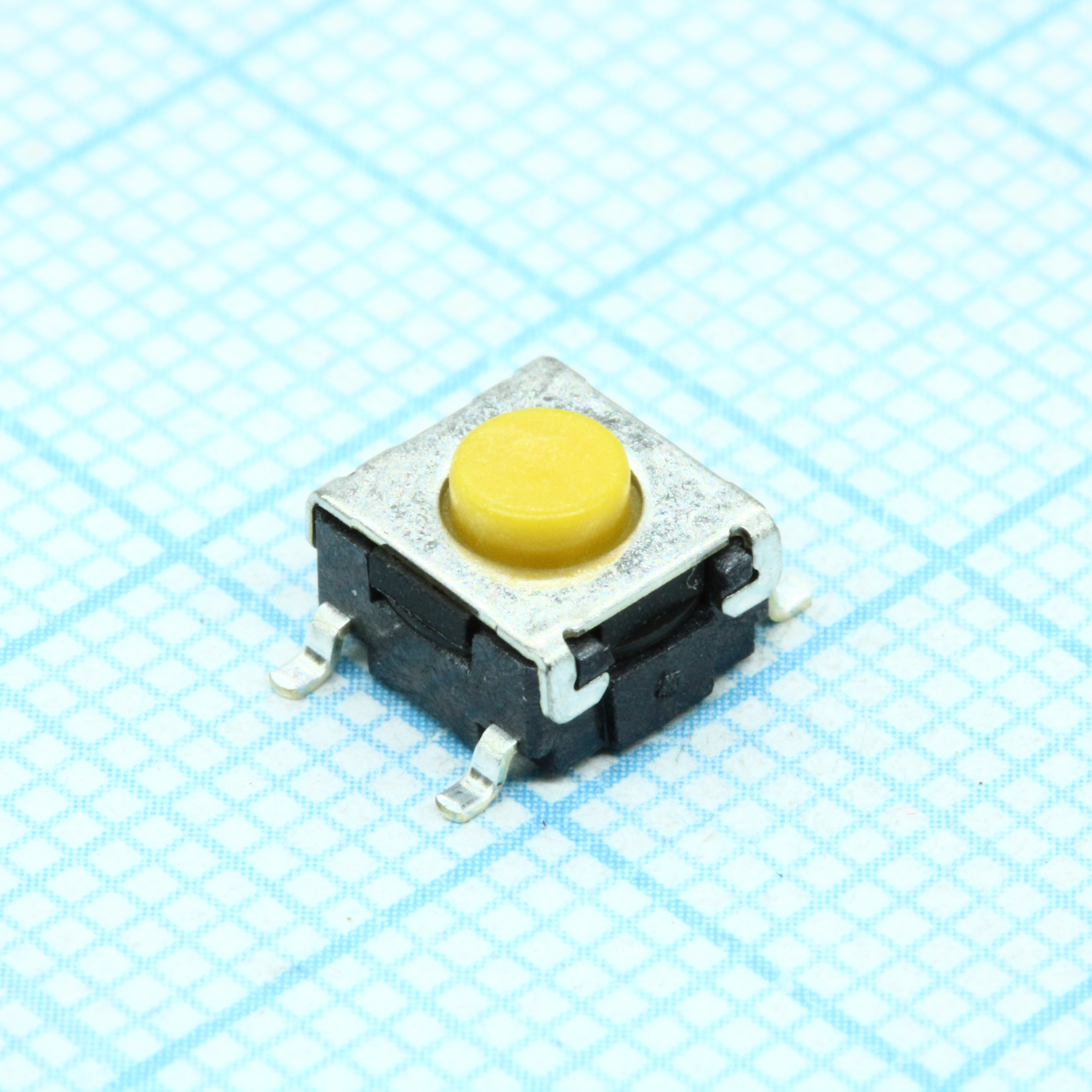Кнопка тактильная миниатюрная SMD (6*6*4.3) 0.05A 24В 300000 циклов