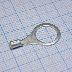 наконечник кабельный кольцевой без изоляции d=10.5мм, сеч. пров.0.5-1.5мм2