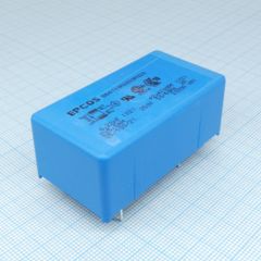 Сетевой фильтр 2x2A/250V, 2х5.6 мГн, 0.22 мкФ (X2), 2х4700 пФ (Y2), 56х30x23 мм, монтаж в плату