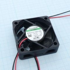 Вентилятор 12В 50х50x15мм V 6100об/мин, 28.73м3/час, 33дБ