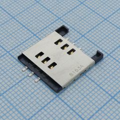 Низкопрофильный держатель SIM карты 1.45мм