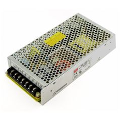 AC-DC, 150Вт, вход 88…264В AC, 47…63Гц / 248…373 В DC, выход 5В/26A, рег. вых 4.75…5.5 В , изоляция 3000В AC, в кожухе 199х98х38мм, -20…+70°С