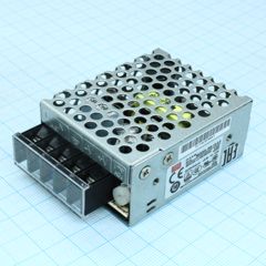 AC-DC, 15Вт, выход 3.3В/3A, рег. вых 2.9…3.6 В , вход 88…264В AC, 47…63Гц / 125…373 В DC,  изоляция 3000В AC, в кожухе 62,5х51х28мм, -20…+70°С