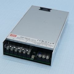 AC-DC, 504Вт, ККМ, вход 85…264V AC, 47…63Гц /120…370В DC, выход 24В/21A, рег. вых 20…26.4В, изоляция 3000В AC, в корпусе 230х127х41мм, -30…+70°С
