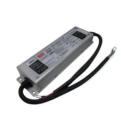 AC-DC, 150Вт, IP67, вход 100…305В AC, 47…63Гц/142…431В DC, ККМ, выход 12...24В/6,25А, изоляция 3750В AC, в кожухе 219х63х35,5мм, -40…+70°С, DALI, провод заземления
