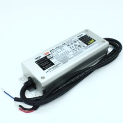 AC-DC, 150Вт, стабилизатор тока, IP67, вход 90…305В AC, 47…63Гц, ККМ, выход 700…1050мА/120…214В (режим пост. мощности), изоляция 3750В AC, в кожухе 180х63х35.5мм, -40…+90°С (корпус), встр. потенциометр, димминг 3 в 1