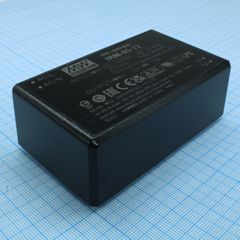 AC-DC, 60Вт, вход 85...264В AC 47...440 Гц, выход 12В/5А, изоляция 3000В AC, в корпусе на плату 87x52x29.5мм, -30...+70°C