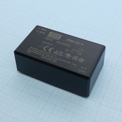 AC-DC, 50Вт, вход 85...264В AC 47...440 Гц, выход 5В/10А, изоляция 3000В AC, в корпусе на плату 87x52x29.5мм, -30...+70°C