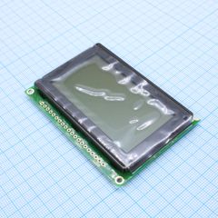 ЖКИ графич, 128 x 64, FSTN Positive/Transfl, подсв. LED, драйвер NT7107C, VDD = 5V, 6 o`cl, -20...+70C