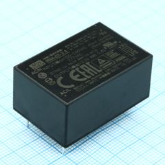 AC-DC, 2Вт, вход 85…305В AC 47…63 Гц, 120...370B DC, выход 3.3В/600мА, изоляция 3000В AC, в корпусе на плату 33.7х22.2х15мм, -30...+85°C, монтаж в отверстия