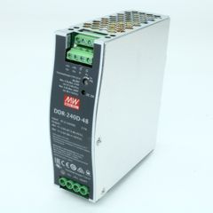 DC-DC, 240Вт, вход 67.2…154 В DC, выход 48В/5А, изоляция 4000В DC, в кожухе на DIN-рейку, 40х125.2х113.5мм, -40...+70°С