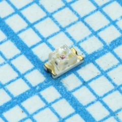 Светодиод smd 1,6х0,8мм/оранжевый/625нм/100мкд/прозрачный/130°
