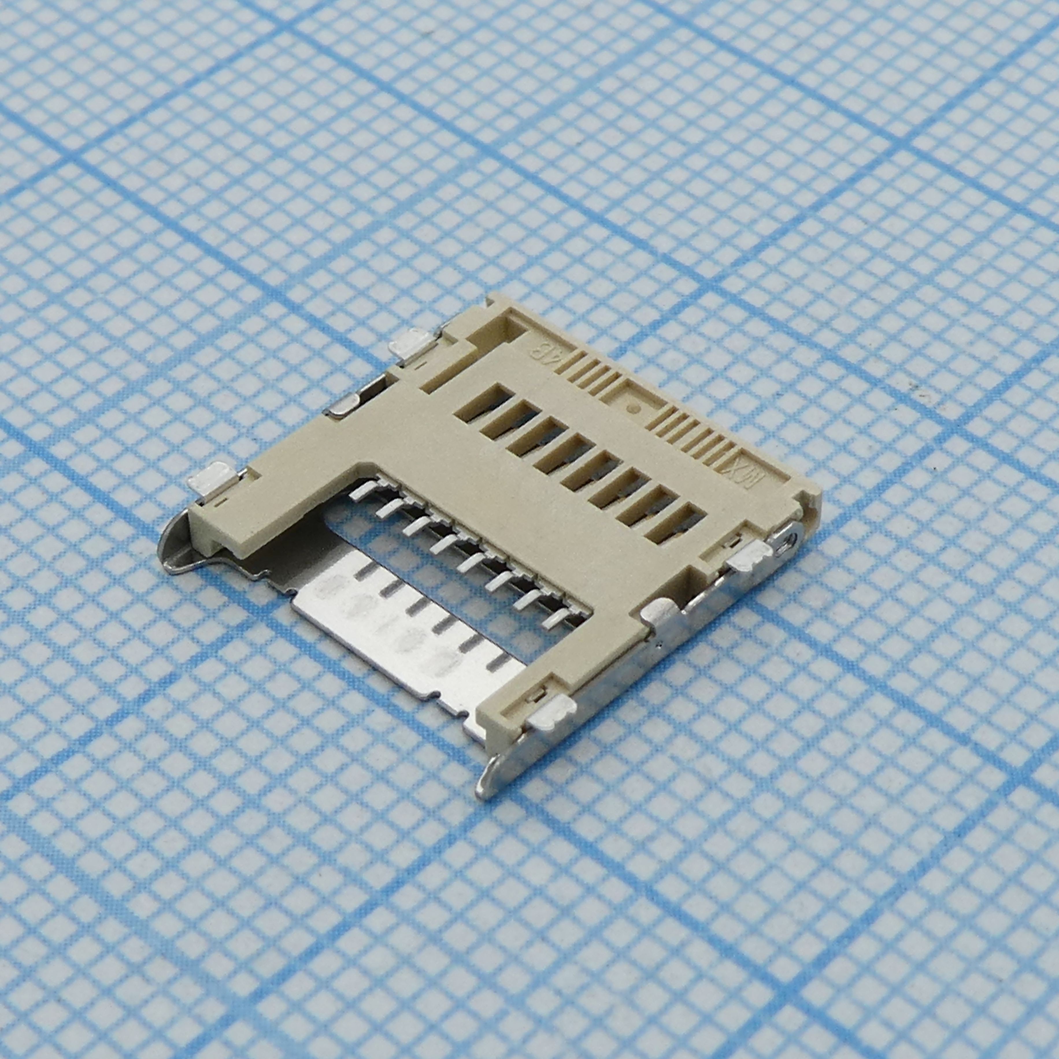 Гнездо памяти, Серия 500901, Micro SD, 8 контакт(-ов), Медный Сплав, Контакты с Покрытием из Золота