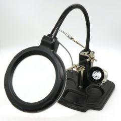 держатель третья рука, d90mm,16 LED