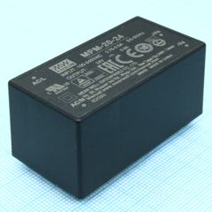 AC-DC med, 21.6Вт, вход 80...264В AC 47...440 Гц, выход 24В/0.9А, изоляция 4000В AC, на плату, 52.4х27.2х24мм, -40...+85°C