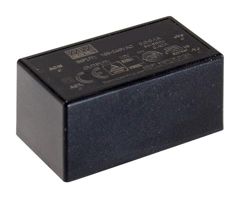 AC-DC med, 5Вт, вход 80...264В AC 47...440 Гц, выход 5В/1А, изоляция 4000В AC, на плату, 45.7х25.4х21.5мм, -40...+85°C