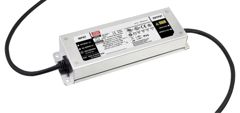 AC-DC, 100Вт, IP65, вход 100…305В AC, 47…63Гц/142…431В DC, ККМ, выход 100…200В/500мА, рег. тока 50...100%, изоляция 3750В AC, в кожухе 199х63х35.5, -40…+70°С, с проводом заземления