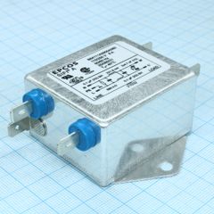 Сетевой фильтр 2x6A/250V, SIFI-A, 2x0.1мкФ (Х2) + 2х4700пФ (Y2), 2х1.8мГн