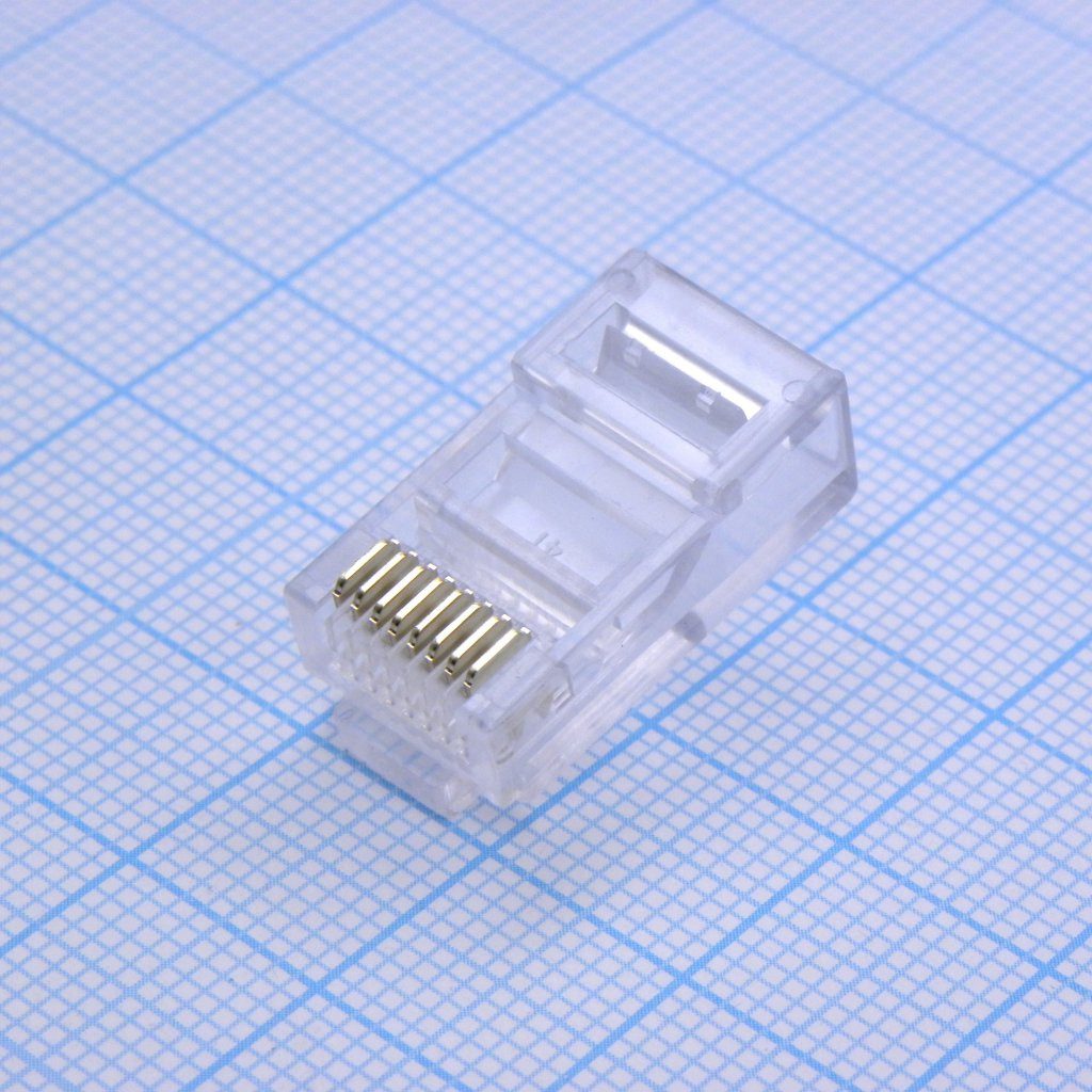 8P8C вилка на кабель RJ45