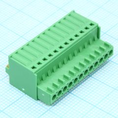Разъемный клеммный блок, Серия 15EDGKD-2.5 12 контактов