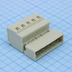 Разъемный клеммный блок серия 8EDGKR шаг 5.0мм 05 контакт(-ов)