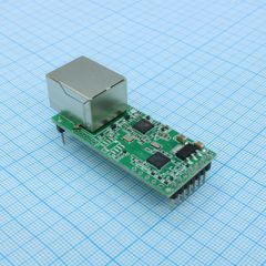 высокоскоростной маломощный модуль преобразователя UART TTL в Ethernet