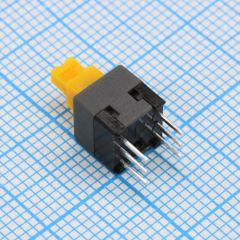 Кнопочный переключатель без фиксации 7х7мм 100mA 30VDC, 6pin