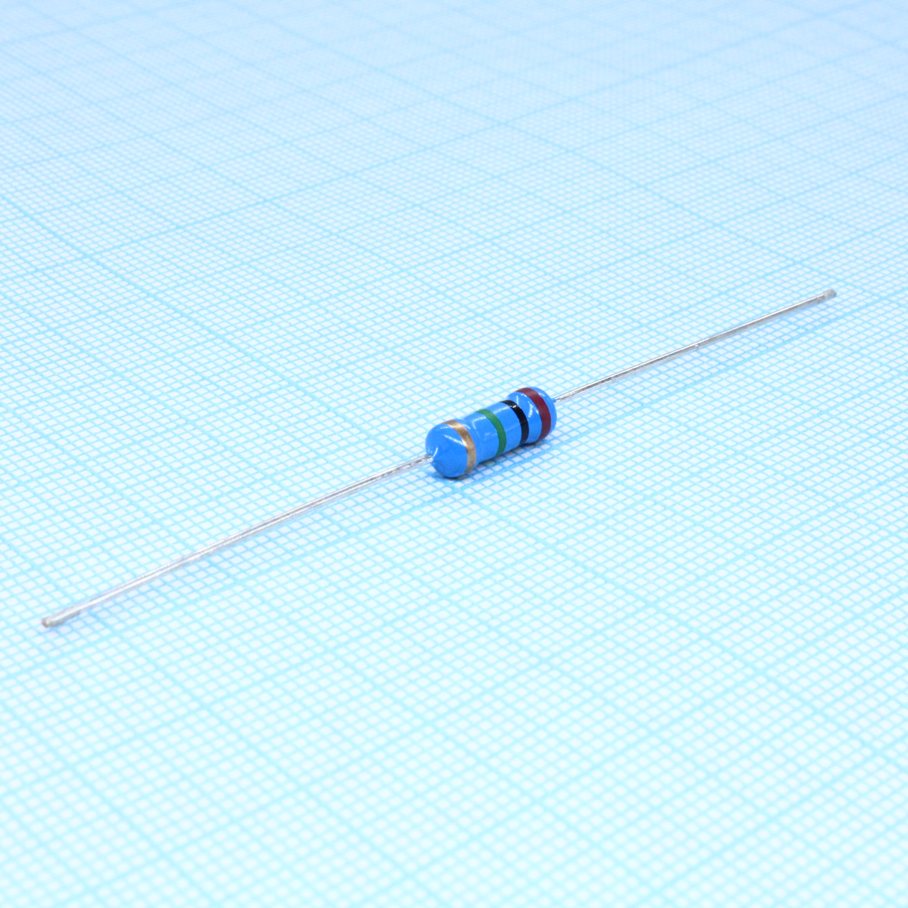 Резистор металлопленочный 1Вт 2МОм ±5% ±100 ppm/°C